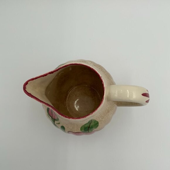 1940s Southern Potteries Blue Ridge China Hand-Painted Pitcher - Picture 5 of 7